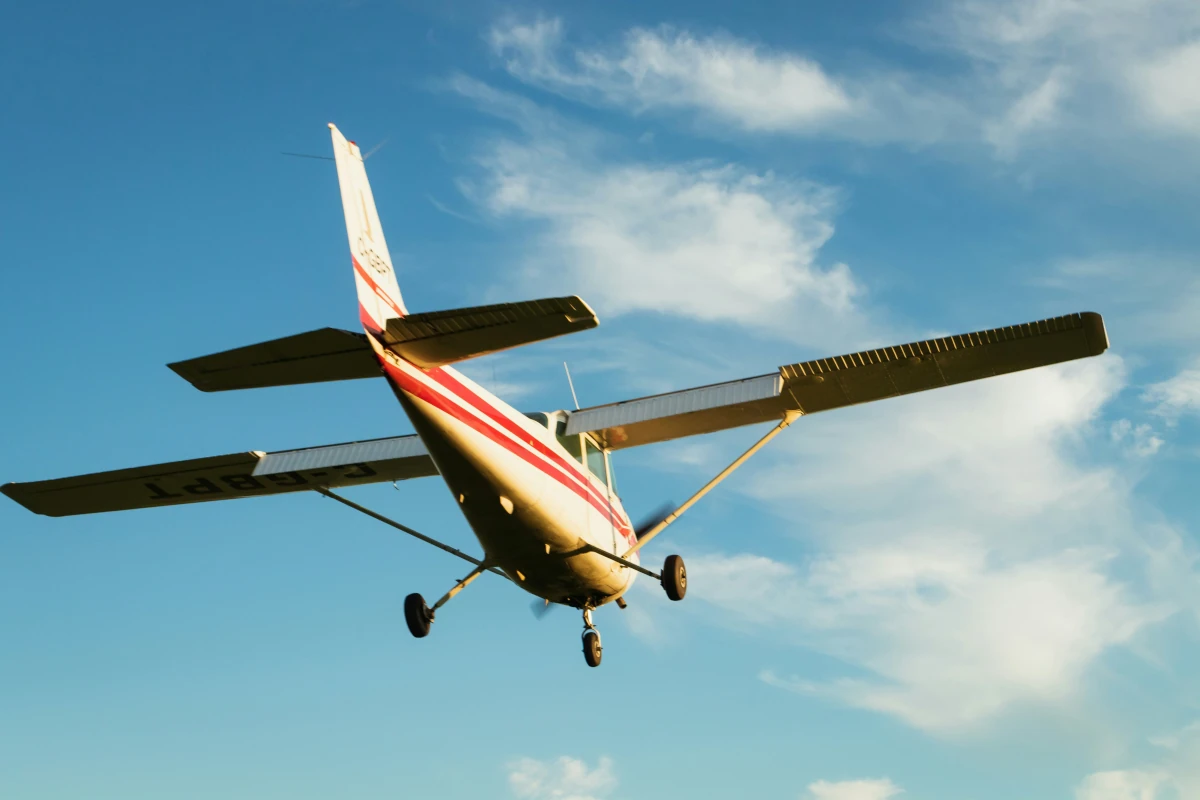 A Cessna C-172 aircraft