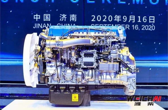 WeiChai diesel engine with record breaking thermal efficiency