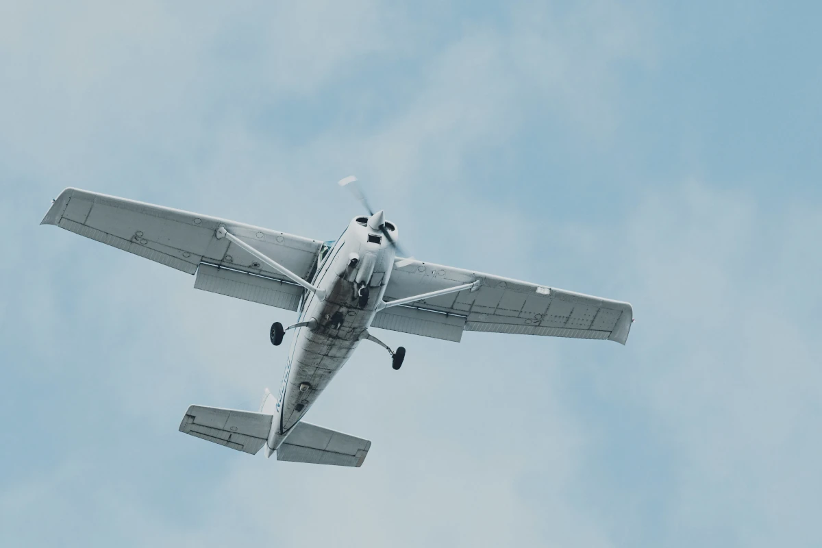 wing of general aviation aircraft